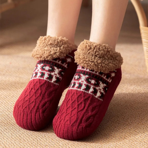 Cozy Nordic Warm Slipper Socks