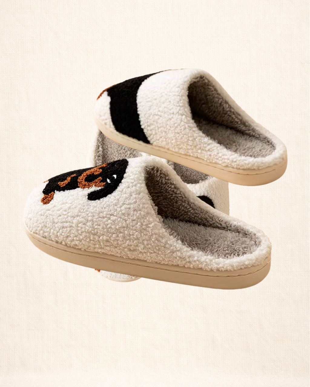 Puppy Hug Plush Slippers
