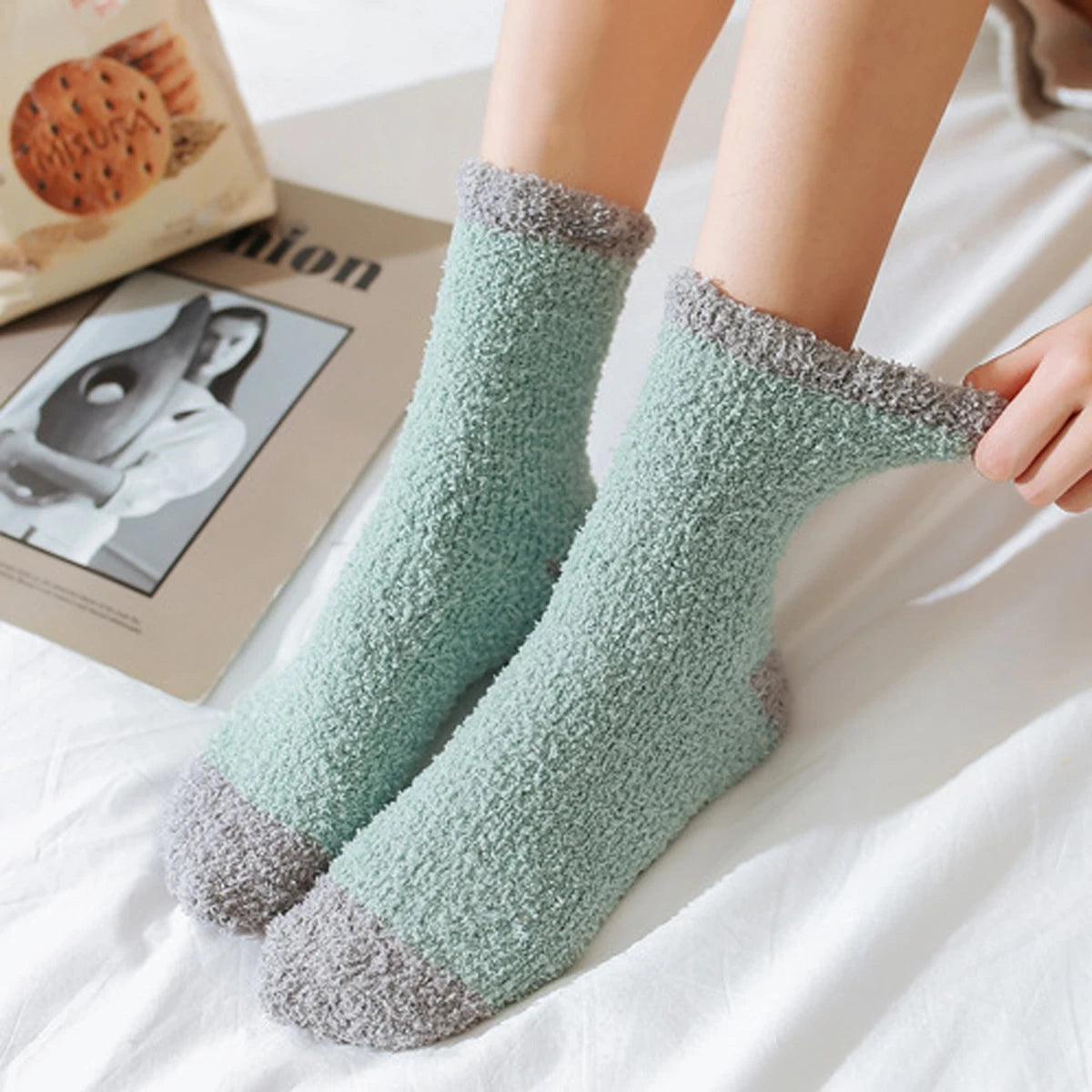 5 Pairs Fluffy Warm Winter Socks