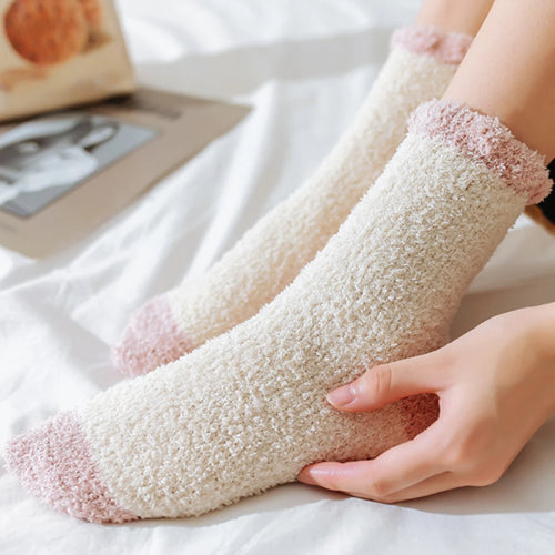 5 Pairs Fluffy Warm Winter Socks