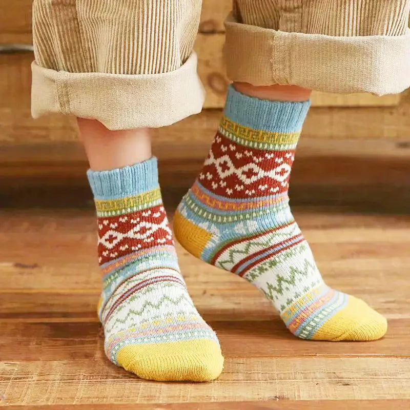 Winter Warmth 5-Pair Sock Set