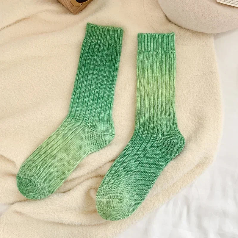 Cozy Gradient Warm Socks