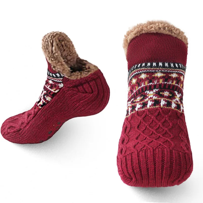 Cozy Nordic Warm Slipper Socks